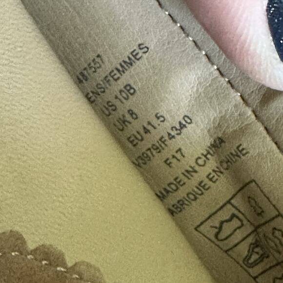 Lands End Women's Comfort Tan Suede Leather Horsebit Loafers Size 10 10b $99 - Picture 10 of 11